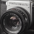Pentacon six TL with measuring prism